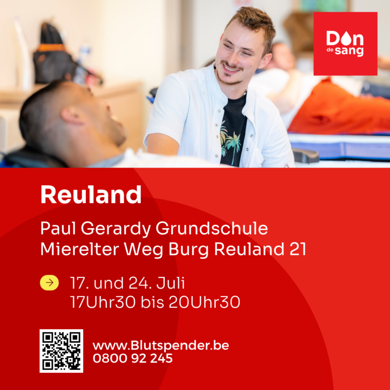 Blutspende Juli 2026