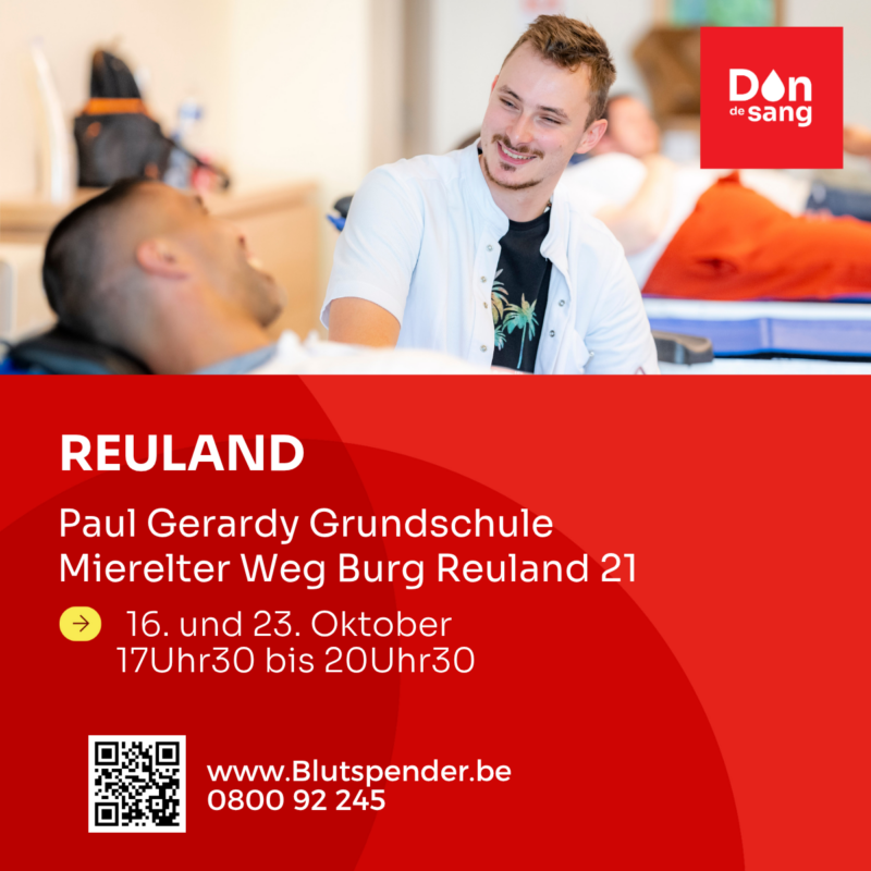 Blutspende Oktober 2026