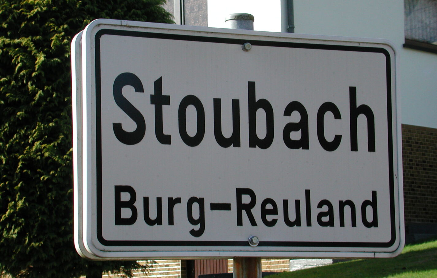 stoubach-ortsschild
