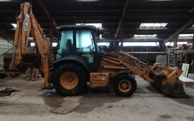 Verkauf Baggerlader Case 590 SR